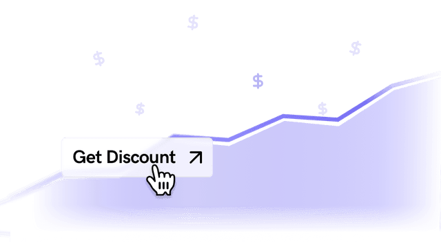 Earnings dashboard showing click metrics